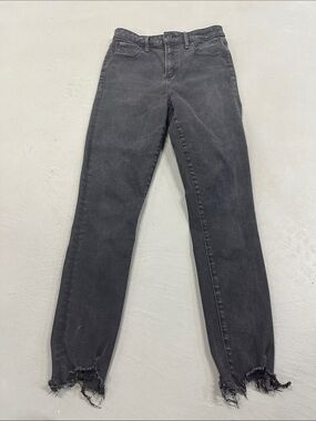 Abercrombie & Fitch Black Skinny Ankle High-Rise Jeans